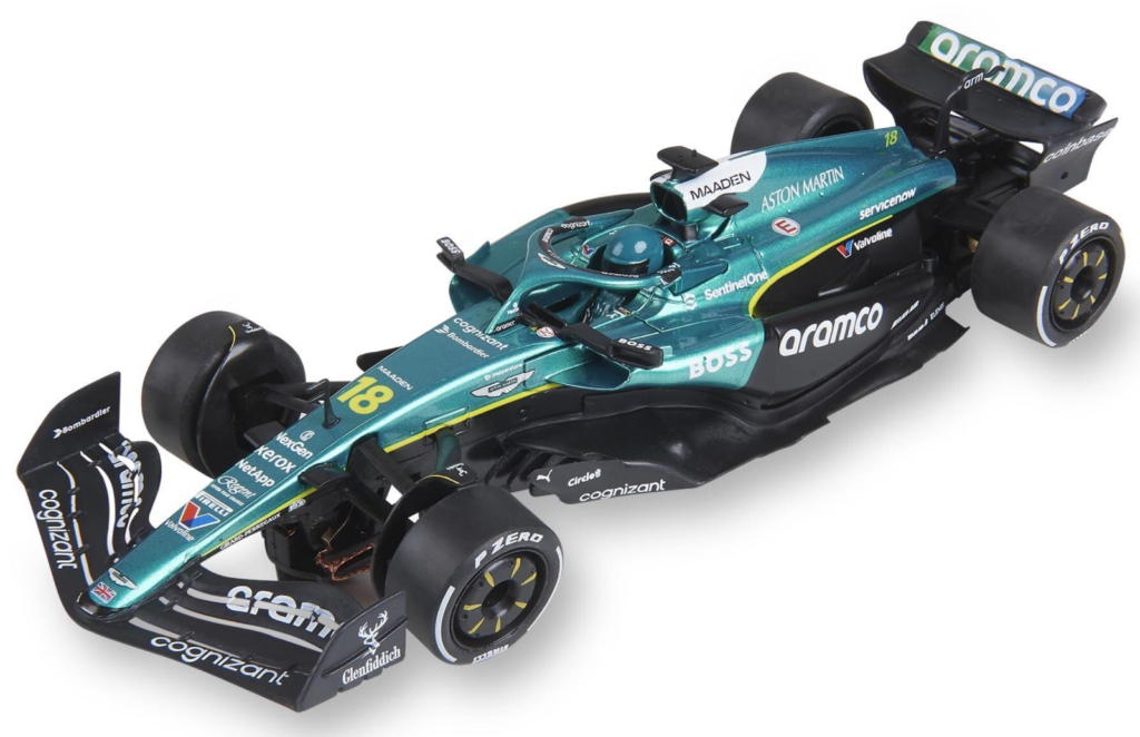 Why SCX classic slot cars like the Aston Martin AMR25 are 2026 Must-Haves