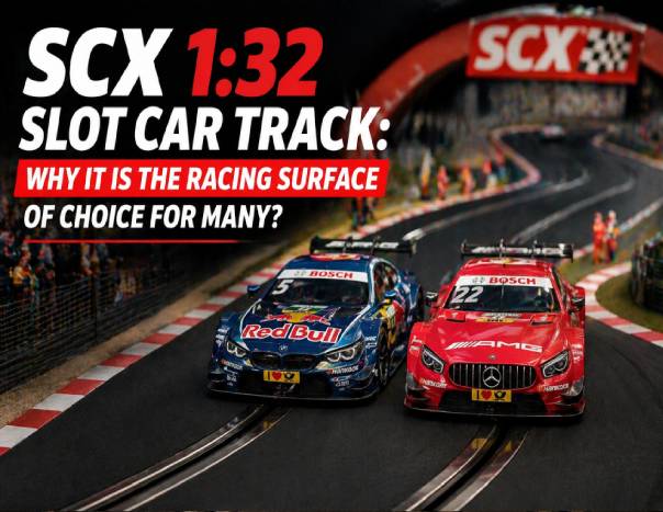 SCX 1:32 slot car track: Why It is the Racing Surface of Choice for Many?