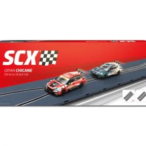SCX 1:32 U10434 Grand Chicane Narrowing Straight Track x3 Track Sections