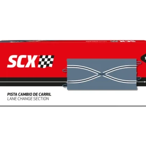 SCX 1:32 U10475 Straight Lane Change Standard Straight Length x2 Track Sections