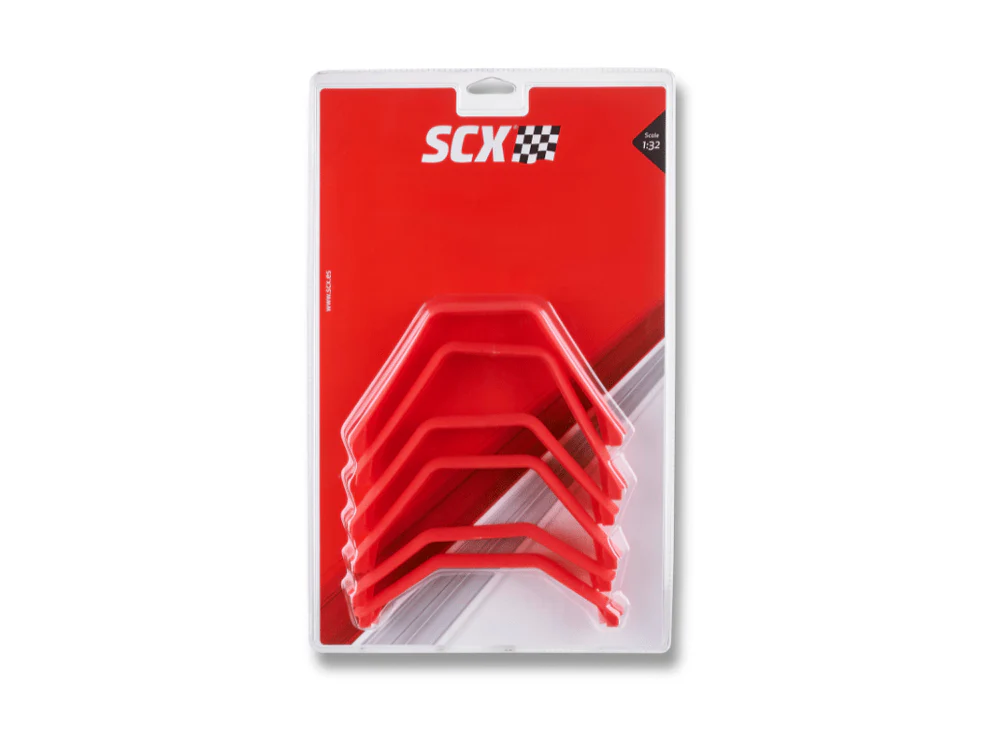 SCX 1:32 U10295 Track Support Kit Bridges & Elevated Track x6 Pack