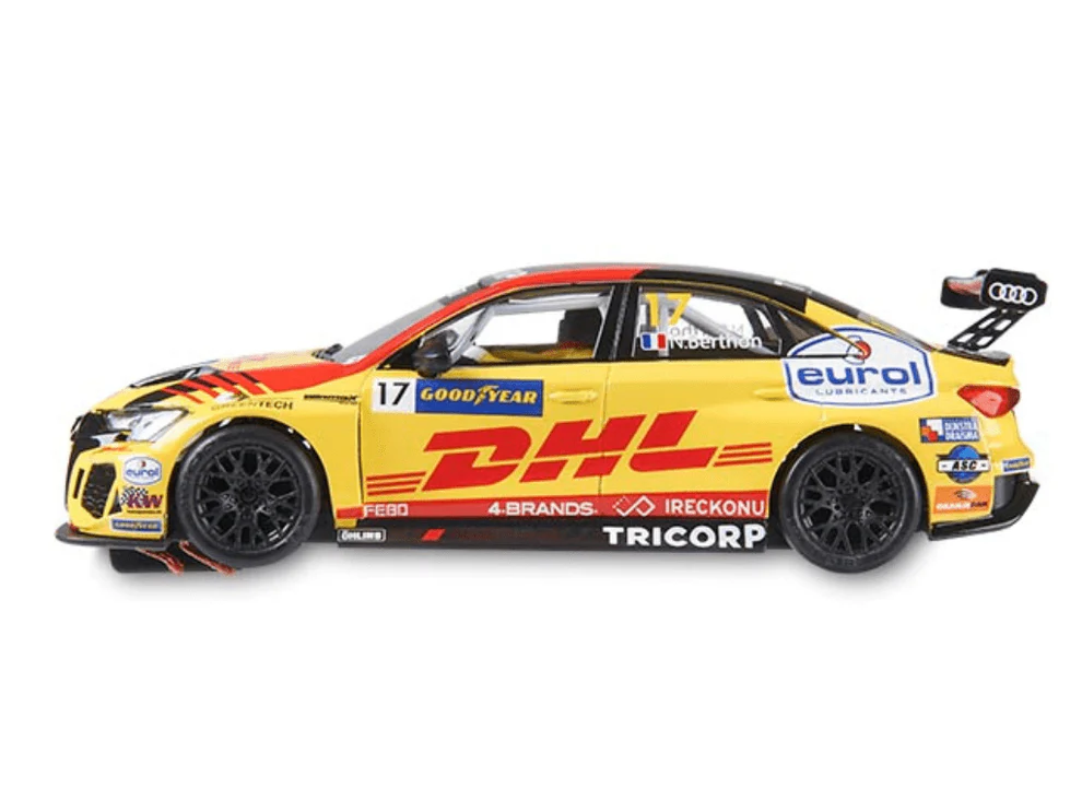 SCX Classic U10457 Audi RS 3 LMS TCR #17 DHL Comtoyou Audi Sport World Touring Car Cup 2022 - Image 2