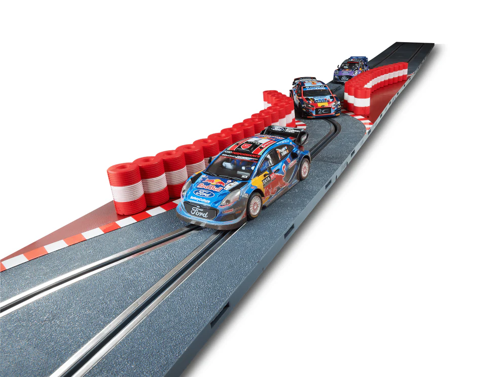 SCX Advance E10478 Chicane Section Narrowing Track x3 Track Sections Includes Tire Walls - Image 2