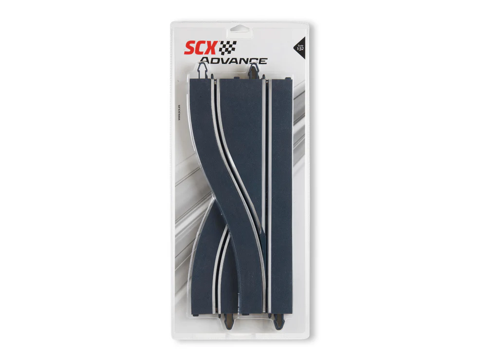 SCX Advance E10403 Narrowing Lane Change Left and Right Lanes x2 Track Sections