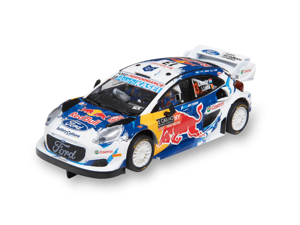 SCX Advance E10550 Ford Puma Rally1 #13 Red Bull M-Sport Ford WRT World Rally Championship 2024 Four-Wheel Drive