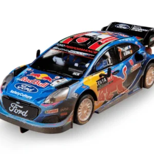 SCX Advance E10481 - Mud Effect Ford Puma Rally1 #7 Red Bull M-Sport Ford WRT World Rally Championship 2023 Four-Wheel Drive