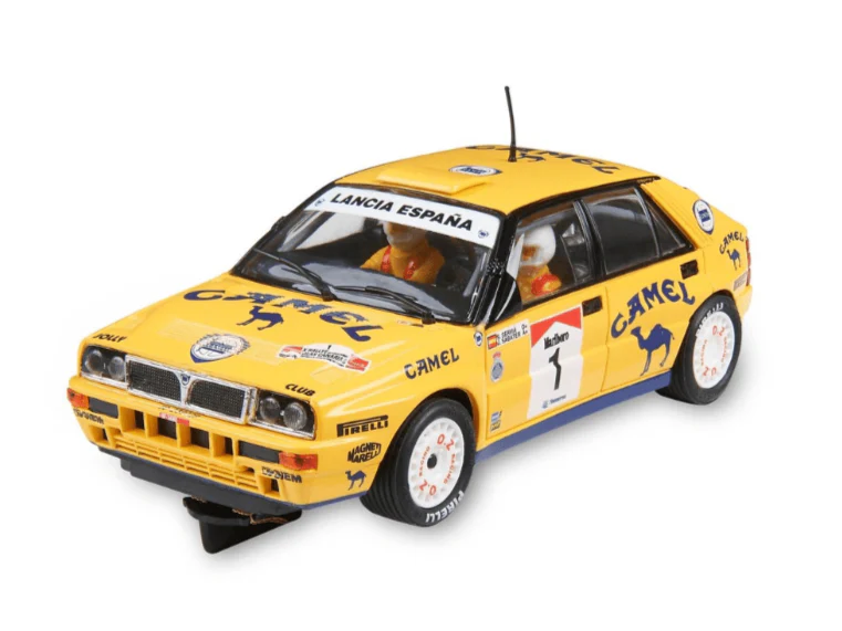 SCX Advance E10521 Lancia Delta HF Integrale 8v #1 Camel Lancia España Jolly Club European Rally Championship 1988