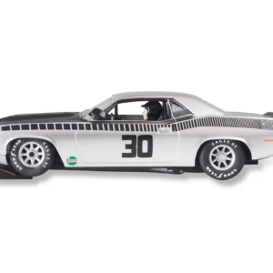 SCX Classic U10432 Plymouth AAR ‘Cuda #30 Silver  Trans-Am 1970