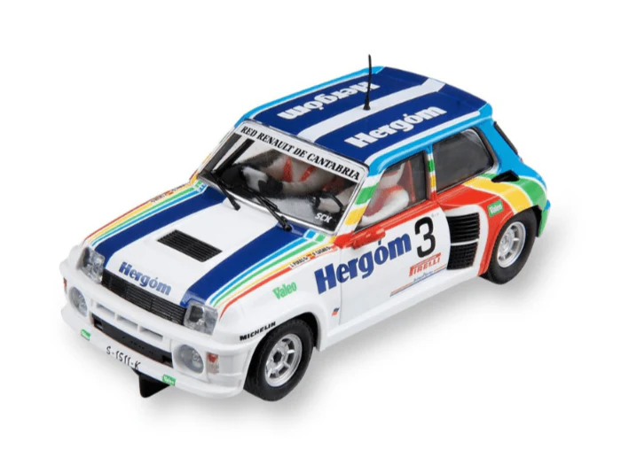 SCX Classic U10523 Renault 5 Turbo #3 Hergóm Renault España Spanish Tarmac Rally 1985