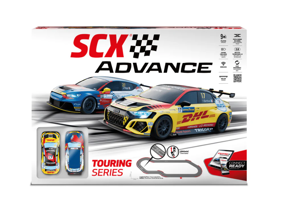 SCX Advance E10539 Touring Series Digital Slot Car Racing Set European Touring Cars - Image 2