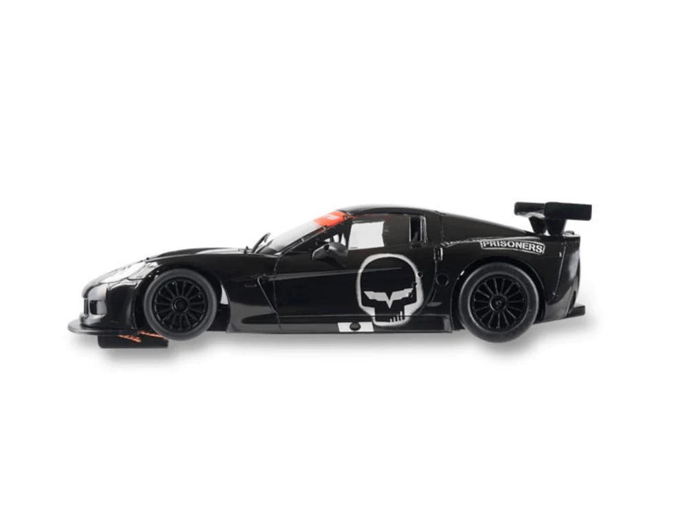 SCX Advance E10431 Chevrolet Corvette C6.R Black Skull Presentation Model - Image 2