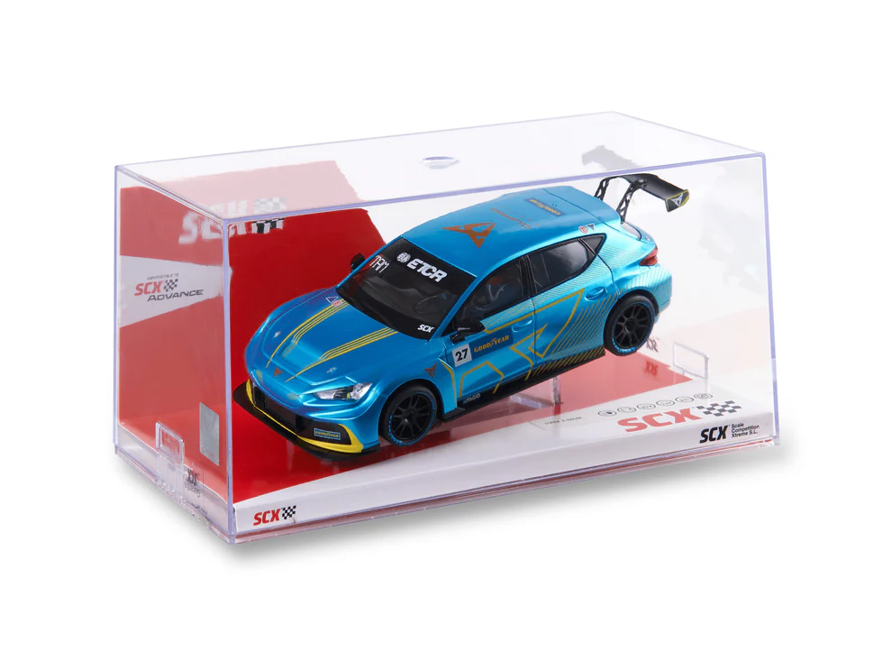 SCX Classic U10450 Cupra León e-Racer #27 Cupra EKS eTouring Car World Cup 2022 - Image 3