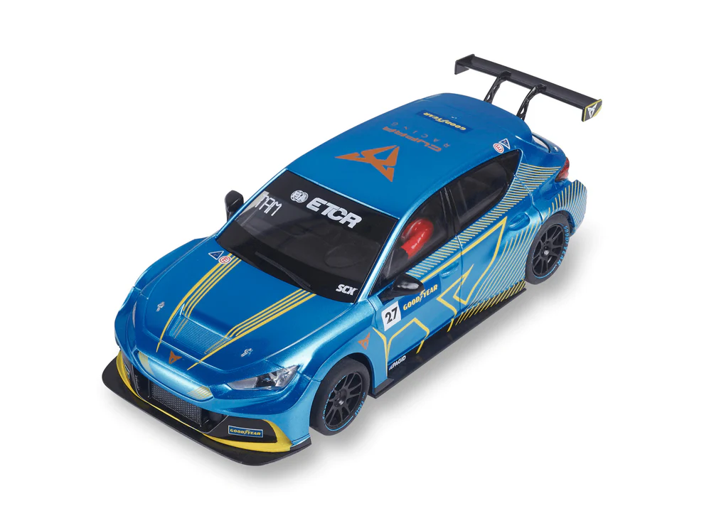 SCX Advance E10450 Cupra León e-Racer #27 Cupra EKS eTouring Car World Cup 2022