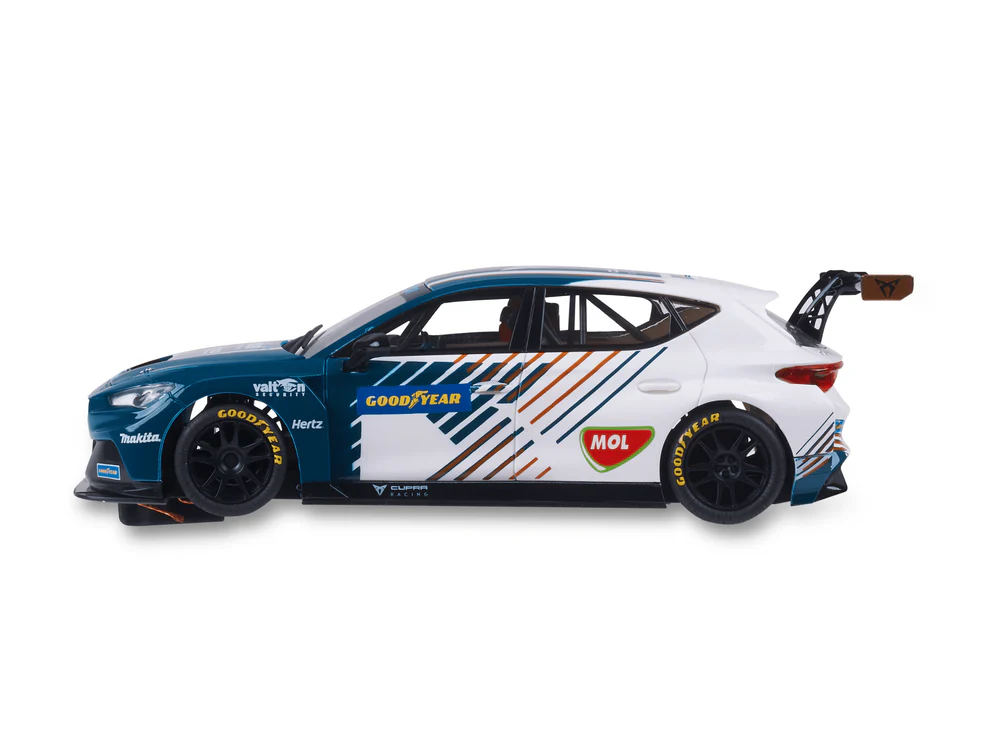 SCX Advance E10424 Cupra León e-Racer #28 Cupra EKS eTouring Car World Cup 2022 - Image 2