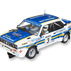 SCX Classic U10549 Fiat Abarth 131 #3 Rothmans Rally Team  Spanish Tarmac Rally 1982