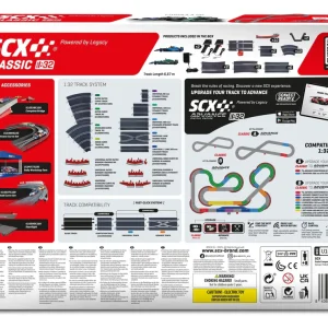 SCX Classic U10587 Formula Grand Prix Slot Car Racing Set  Formula 1 – Alonso vs. Sainz Jr.