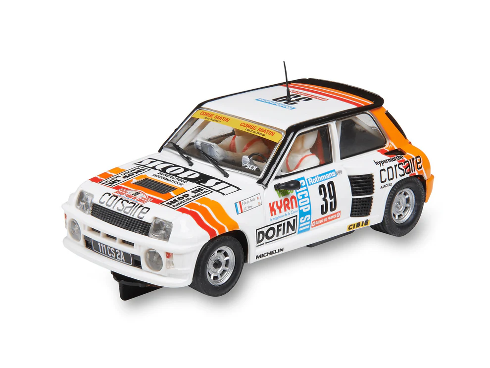 SCX Advance E10554 Renault 5 Turbo #39 Corsaire World Rally Championship 1984