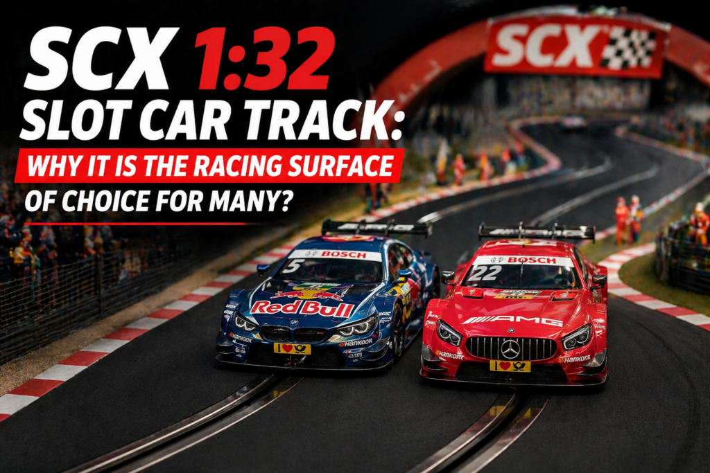 SCX 1:32 slot car track: Why It is the Racing Surface of Choice for Many?